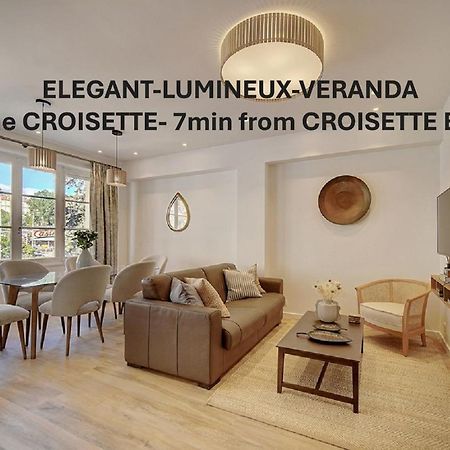 Magnifique 3 Pieces Renove Cannes Centre 'Banane' Avec Veranda ! A2B88 Экстерьер фото