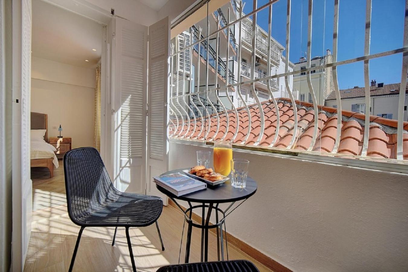 Magnifique 3 Pieces Renove Cannes Centre 'Banane' Avec Veranda ! A2B88 Экстерьер фото