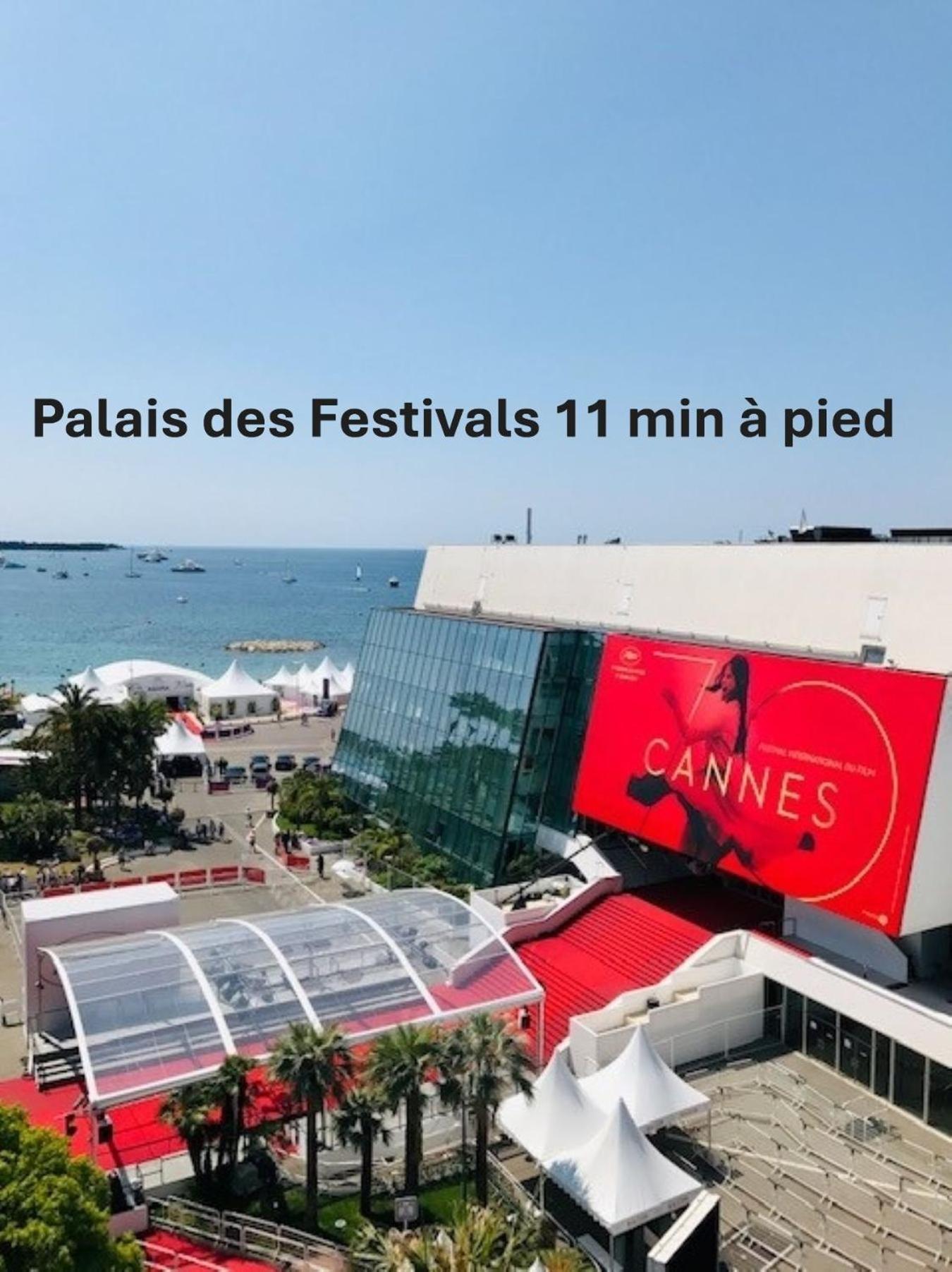 Magnifique 3 Pieces Renove Cannes Centre 'Banane' Avec Veranda ! A2B88 Экстерьер фото